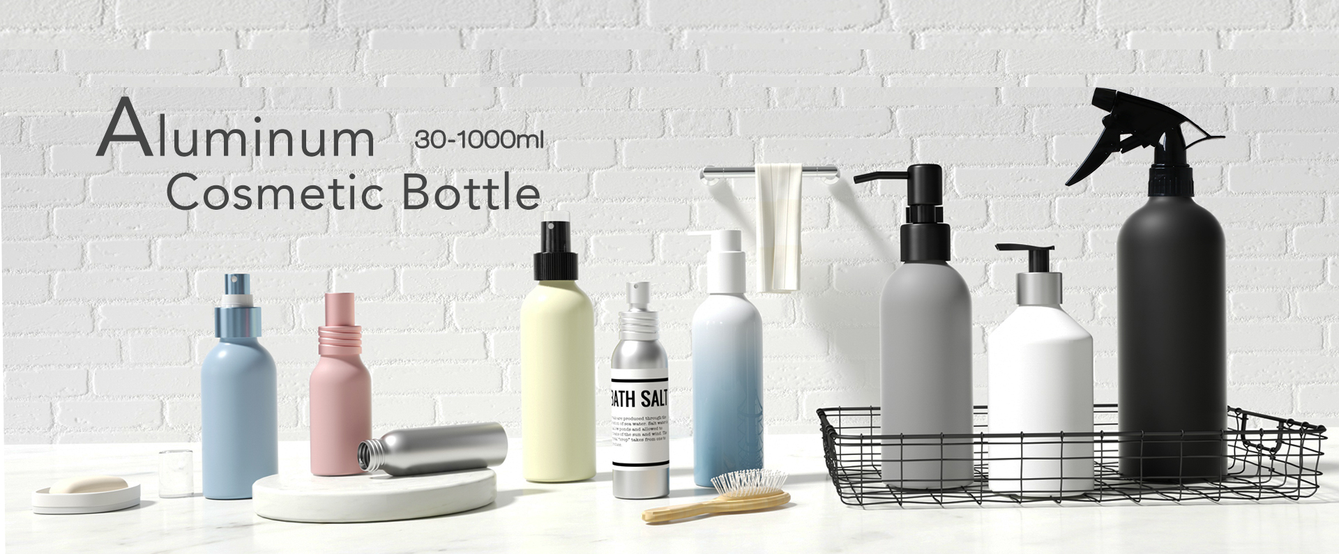 Aluminum packaging in cosmetic