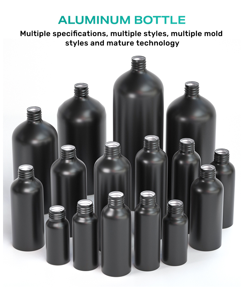 Aluminum Bottles Display