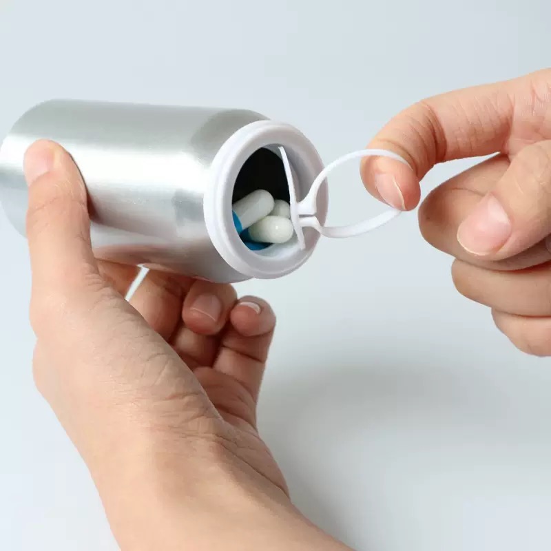Aluminum Supplement Bottle