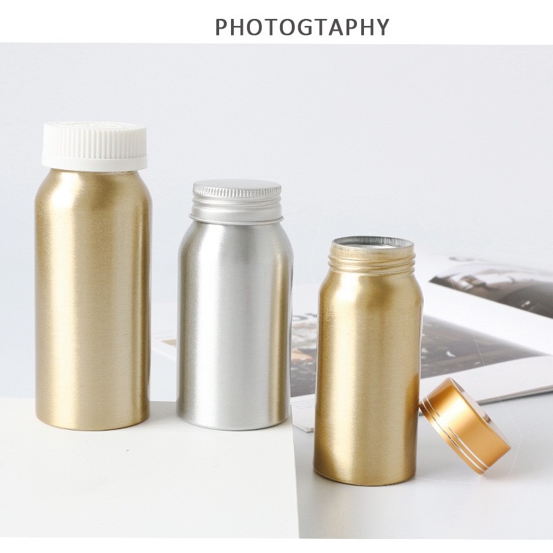 Aluminum Thread Bottle for Nutrition Supplements 4