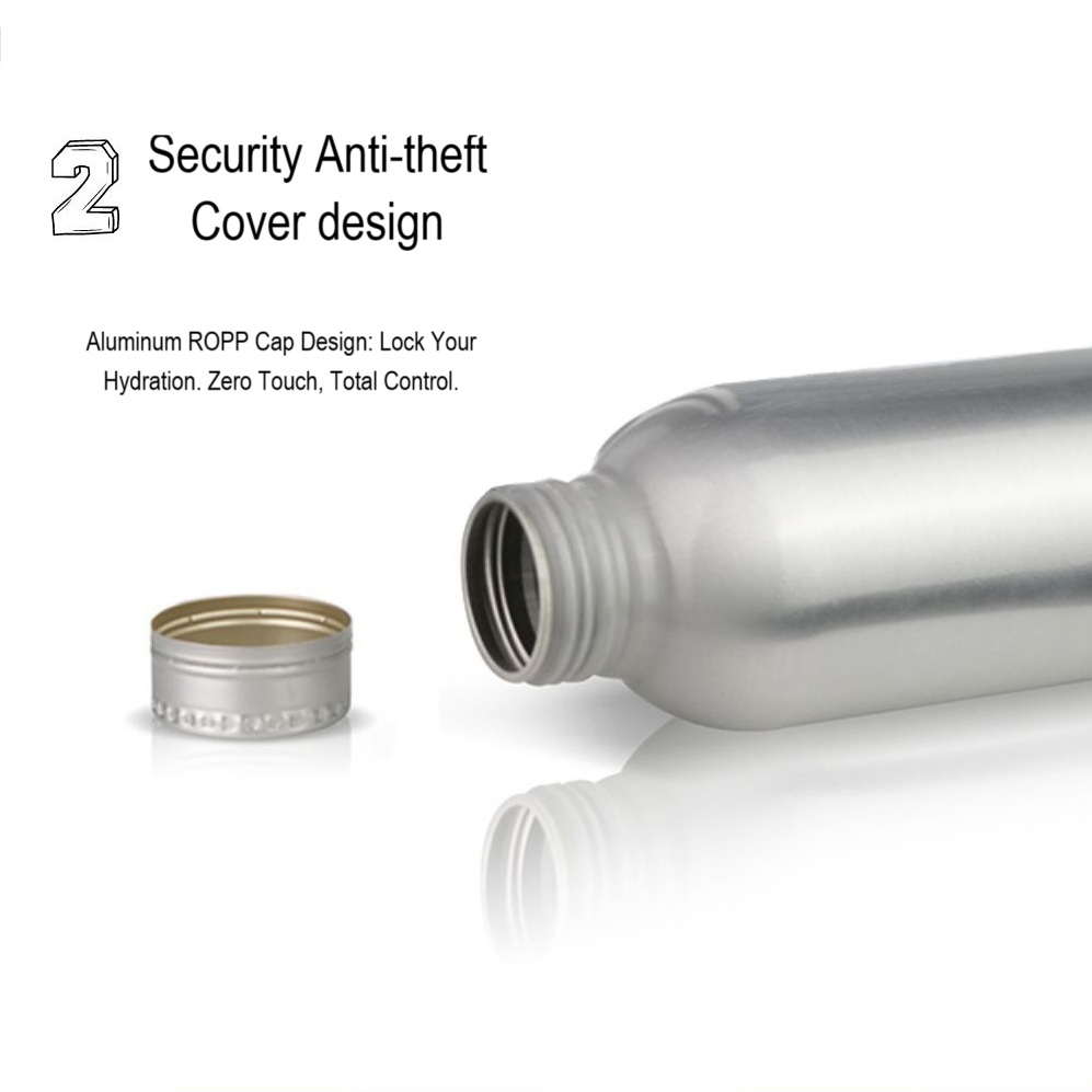 Aluminum water bottle 2
