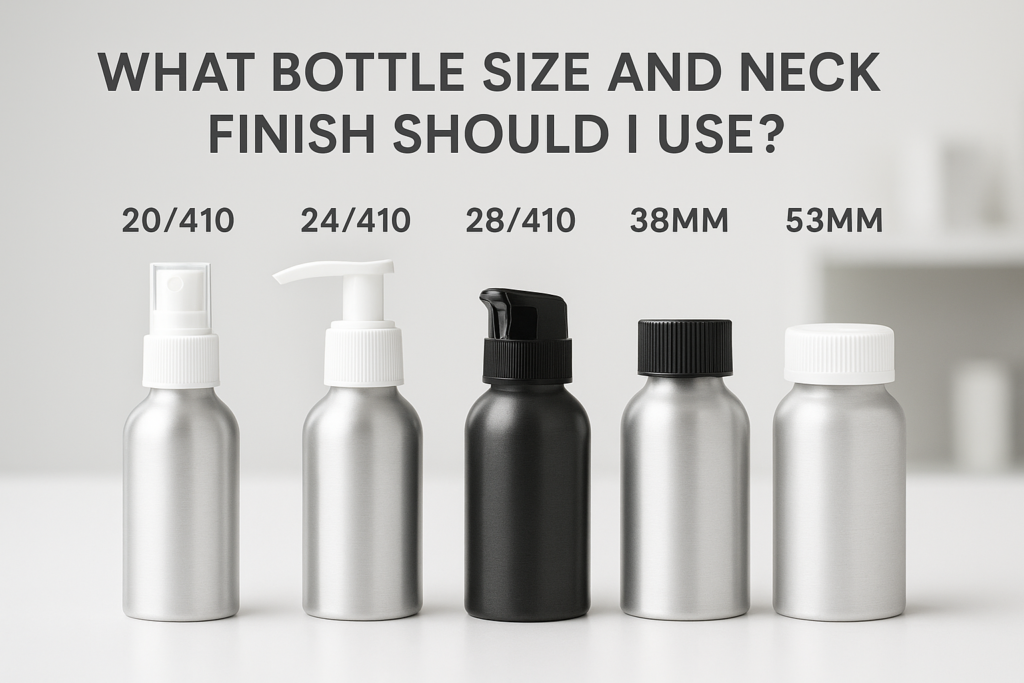 What Bottle Size and Neck Finish Should I Use for My Spray-